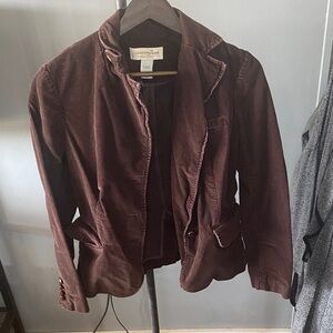 LONDONJEAN Women's Dark Brown Blazer